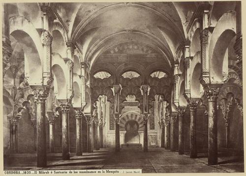 Córdoba. El Mihrab o santuario de los musulmanes en la Mezquita