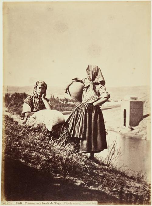 Tolède. Femmes au bords du Tage. (d’après nature)