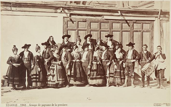 Ségovie. Groupe de Paysans de la province