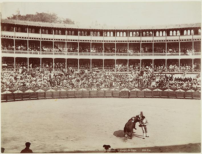 Corrida de Toros de San Sebastián. Juego de capa