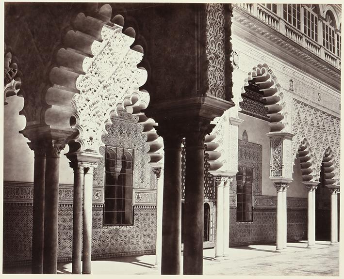 The Alcazar, from the hall of the ambassadors. Seville