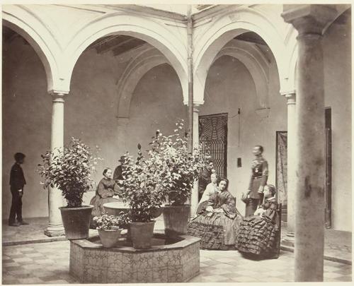 Interior of a private dwelling-house. Seville