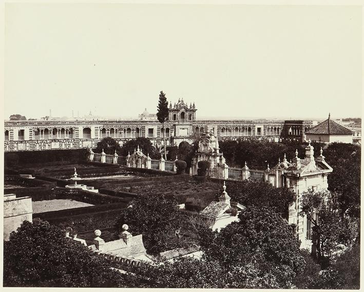 Gardens at the Alcazar. Seville