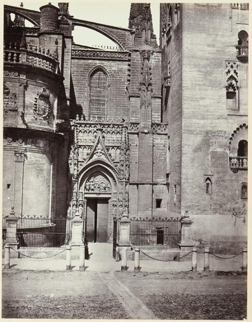 Cathedral door. Seville