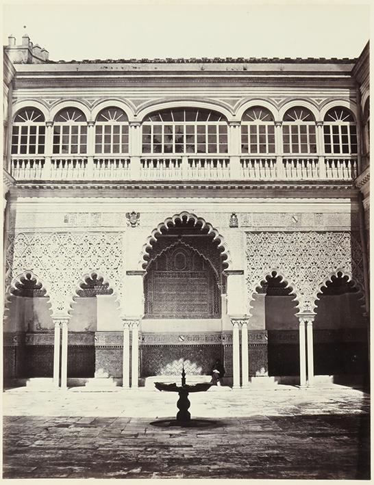 The Alcazar, Seville. Throne of the moorish kings