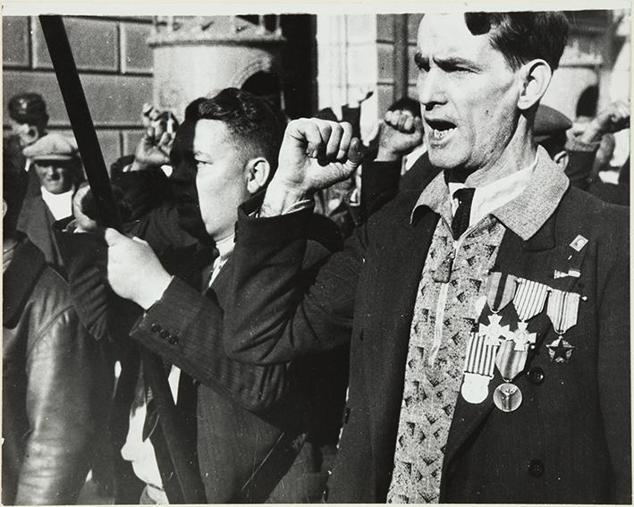 (Guerra civil española). 1936. Voluntarios internacionales