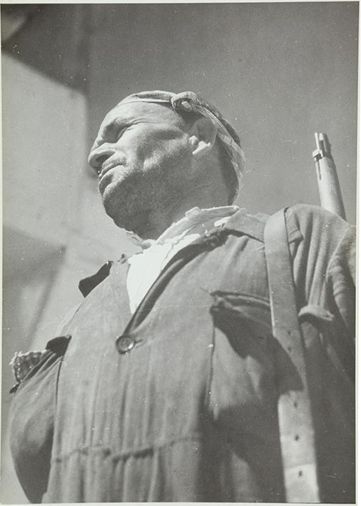 Miliciano del frente de Aragón
