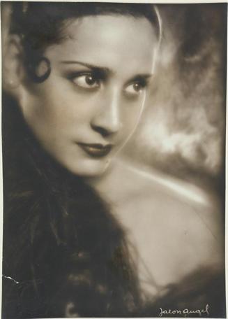 Retrato de la actriz Celia Gámez