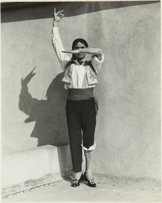 Retrato del bailarín Vicente Escudero