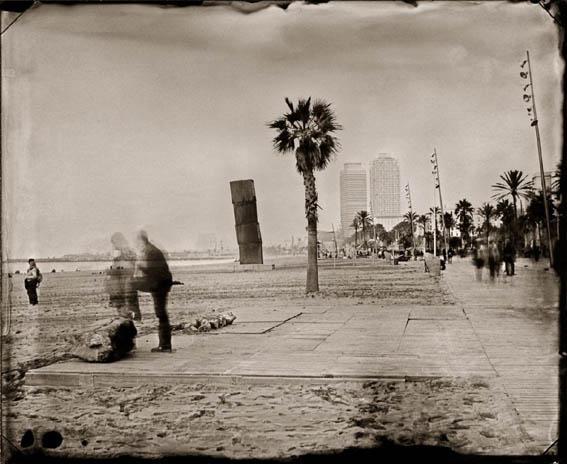 Barcelona Expedición Heliográfica. Platja de San Miquel