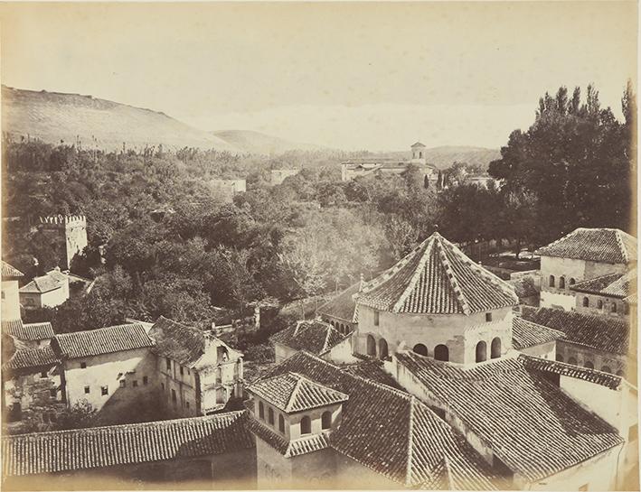 Vista aérea de la Torre de Comares