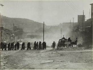 (Cortejo fúnebre. Imagen de una película)