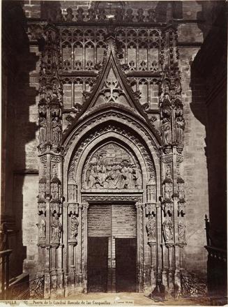 Sevilla. Puerta de la Catedral llamada de las Campanillas