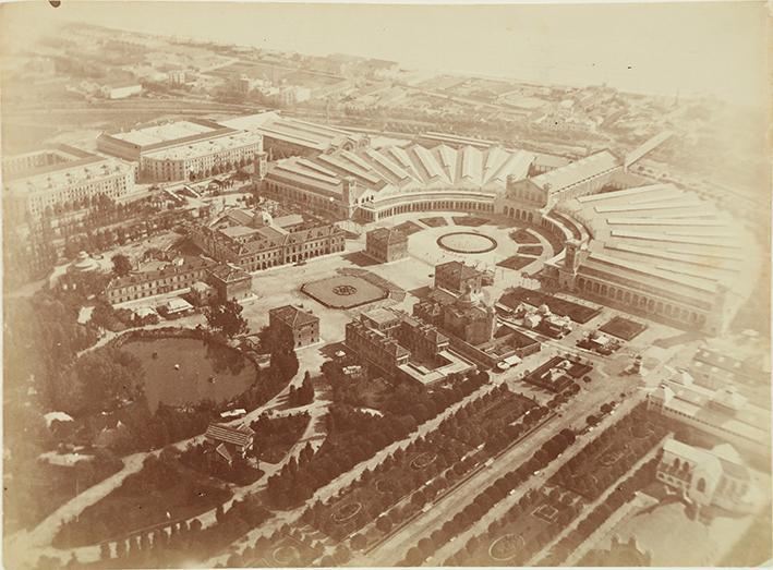 Vista aérea de Barcelona