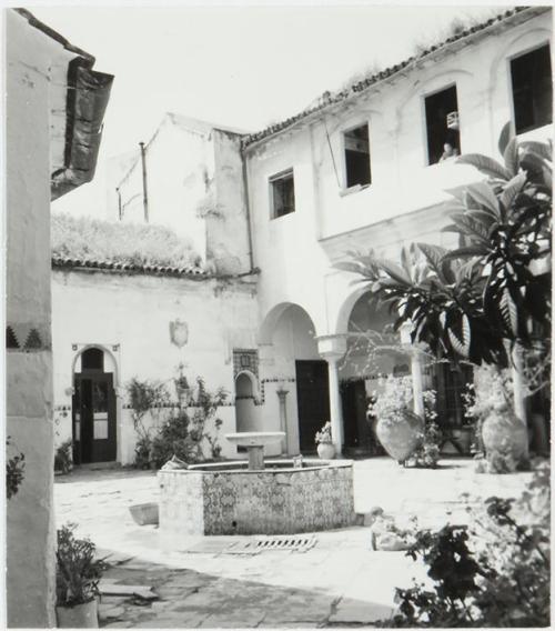 (Patio de casa andaluza)