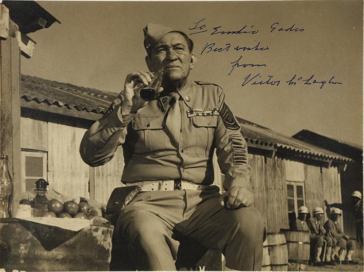 Retrato de Victor McLaglen