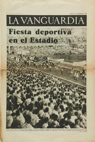 Fiesta deportiva en el estadio