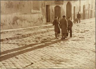 Sin título (Paisaje urbano con niños)