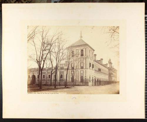 Palacio de San Telmo por la parte del norte