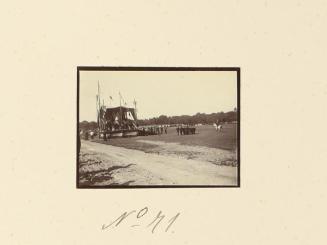 Misa de campaña. Sevilla, Mayo de 1895