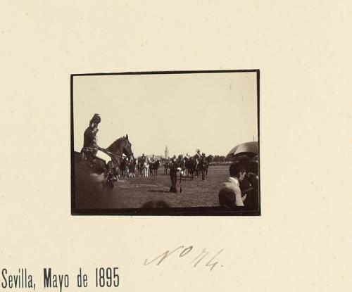 Misa de campaña. Sevilla, Mayo de 1895